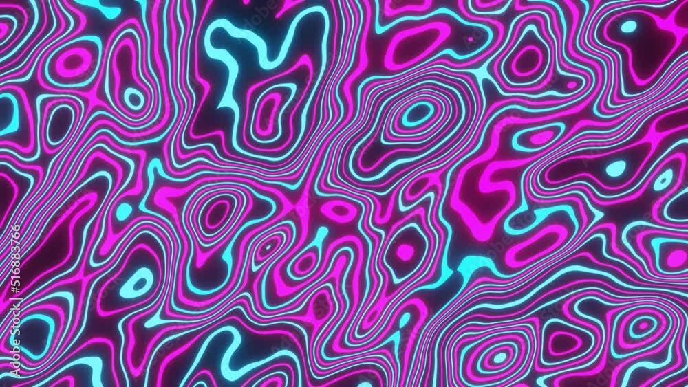 Intersecting neon swirl lines VJ Loop Intersecting neon swirl lines VJ Loop