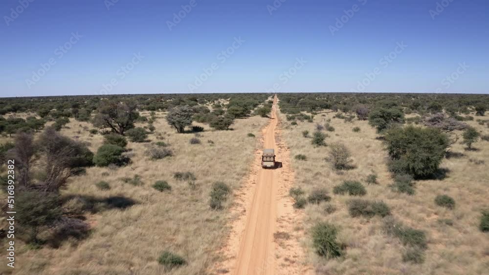 Drone over Kalahari Drone over Kalahari