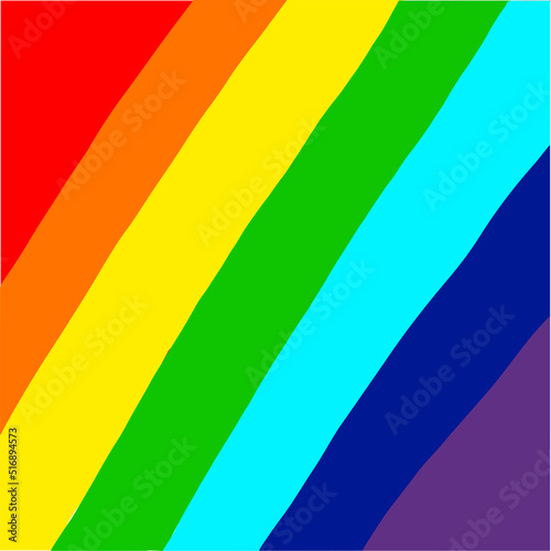 Bright rainbow pattern. Hope for a peaceful life. Free Download Bright rainbow pattern. Hope for a peaceful life. - GFXLoad