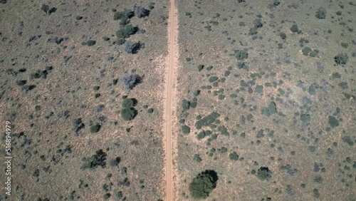 Drone over Kalahari