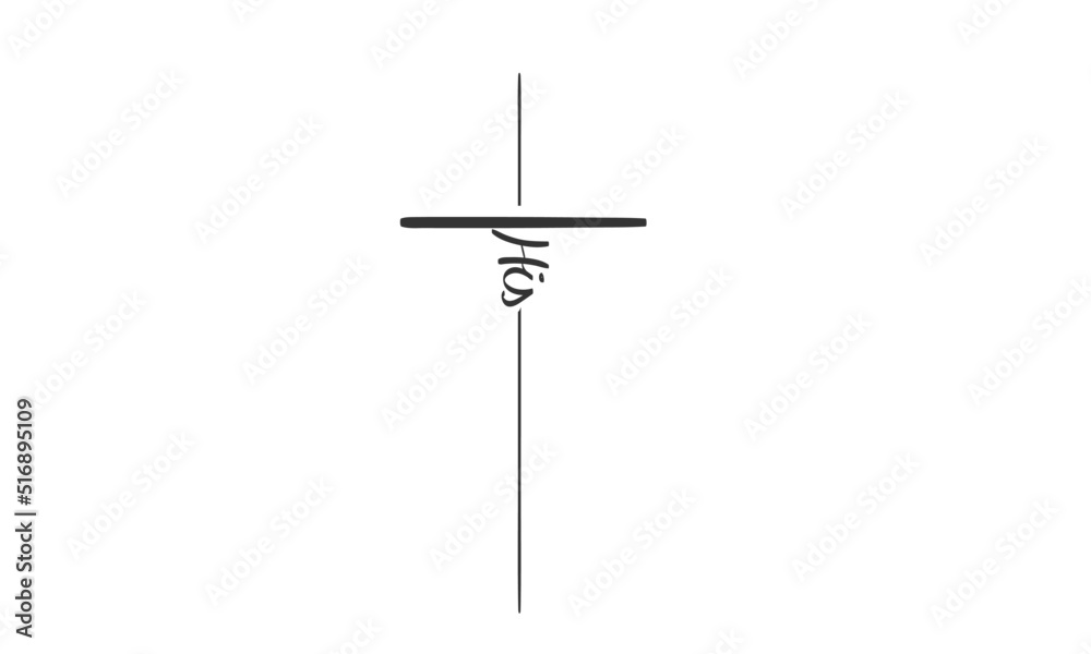Christian Cross. Christian Art for print or use as poster, card, flyer, Tattoo or T Shirt Christian Cross. Christian Art for print or use as poster, card, flyer, Tattoo or T Shirt