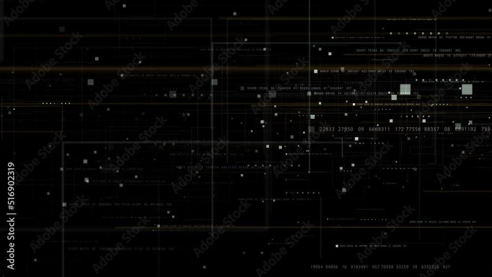 Futuristic abstract de-focus flowing data matrix, meta, metaverse, telemetry and encrypt numbers display with particles simulation in cyber space environment for head up display loop background Futuristic abstract de-focus flowing data matrix, meta, metaverse, telemetry and encrypt numbers display with particles simulation in cyber space environment for head up display loop background