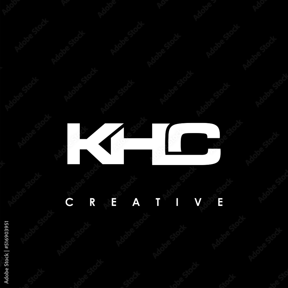 KHC Letter Initial Logo Design Template Vector Illustration KHC Letter Initial Logo Design Template Vector Illustration