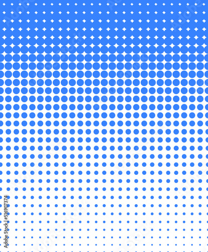 Vertical dots halftone pattern vector image 