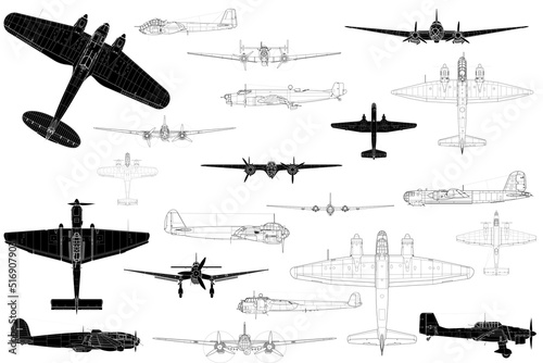 Aviones de bombardeo de la Segunda Guerra Mundial