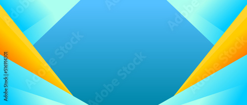 blue abstract geometric modern background