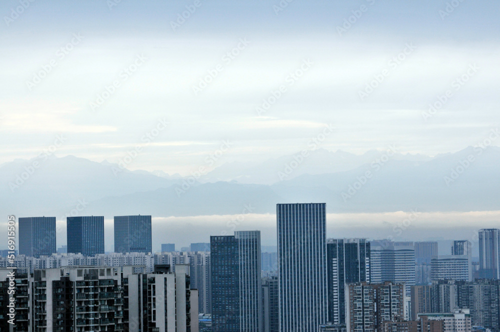 Fototapeta premium city skyline