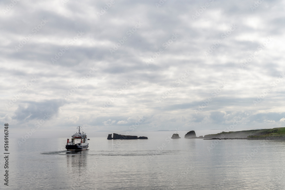 Fishing boat at sea Fishing boat at sea