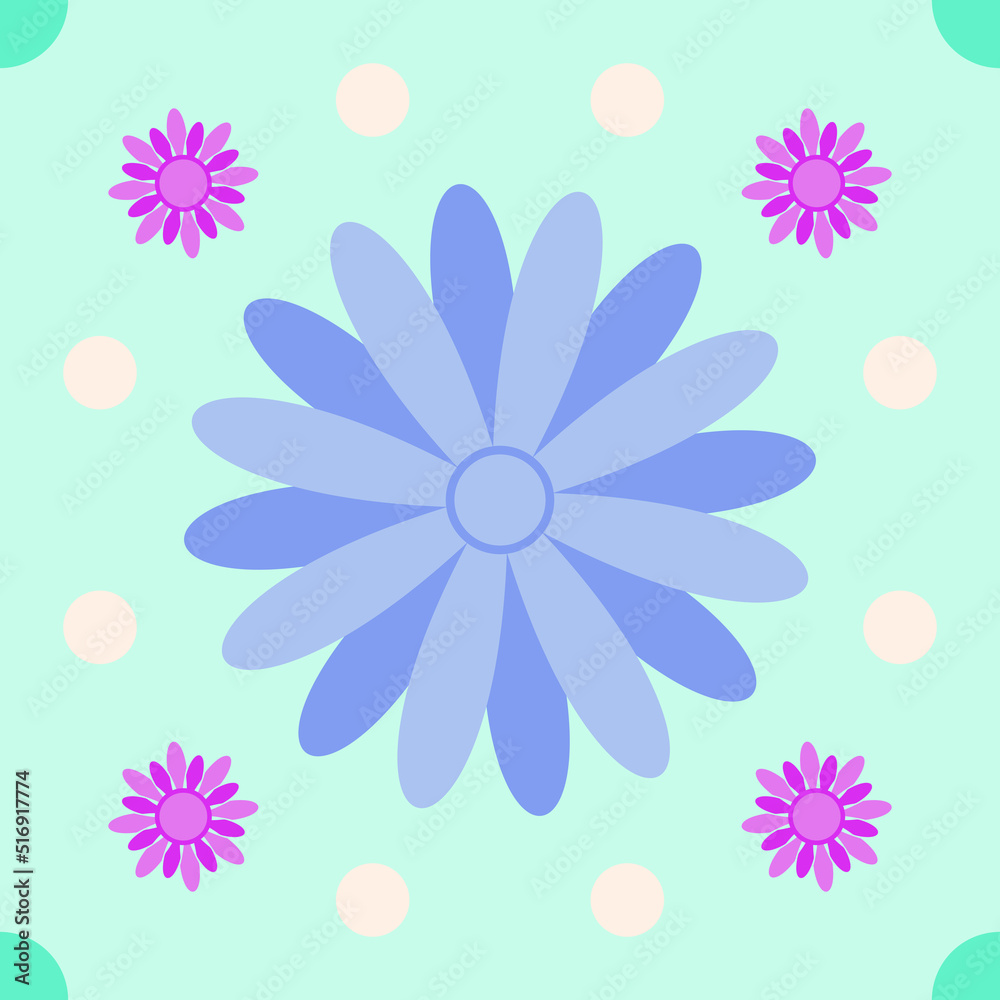 Seamless abstract flower pattern Geometric floral ornament Graphic pattern Vector illustration Seamless abstract flower pattern Geometric floral ornament Graphic pattern Vector illustration