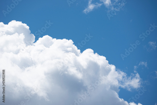 blue sky with clouds, nacka,sweden,sverige,stockholm