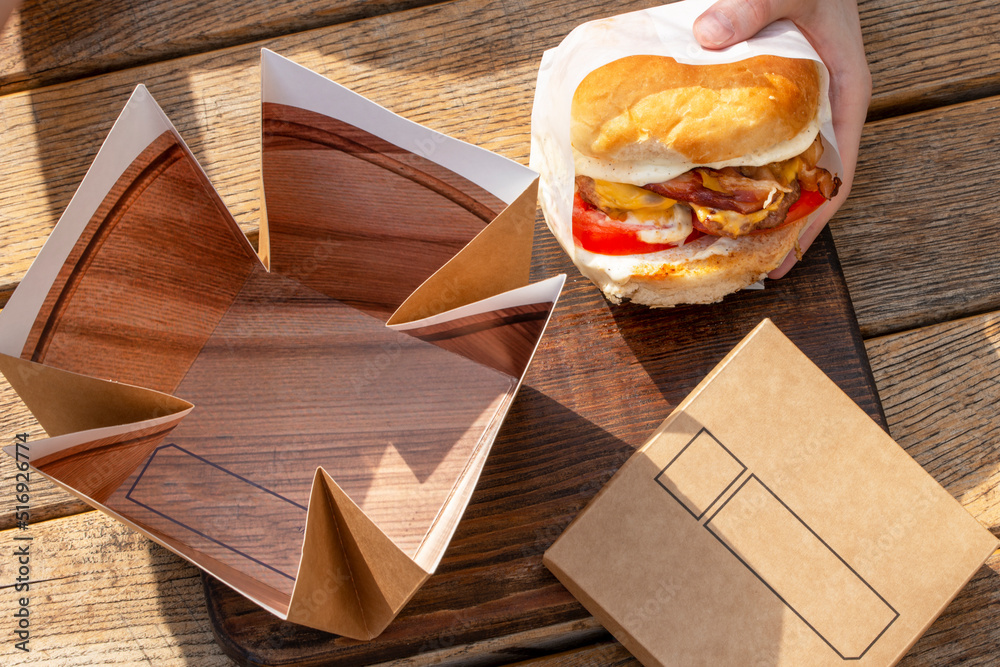 Biodegradable and recyclable boxes, ecofriendly packaging, good