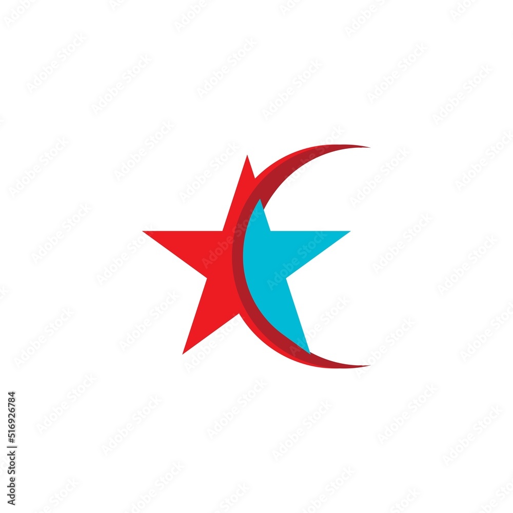 Obraz premium Star logo