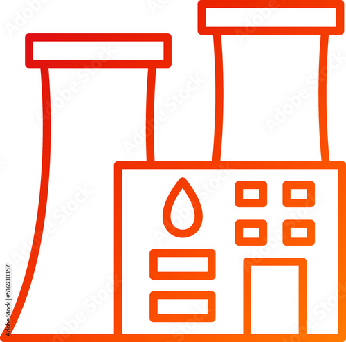 Power Plant Icon Style