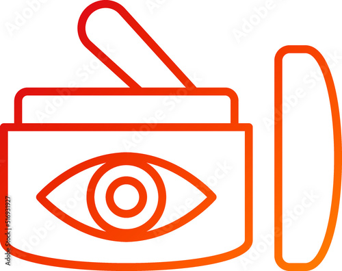 Eye Cream Icon Style