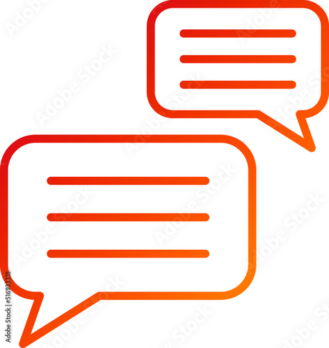 Bubble Chat Icon Style