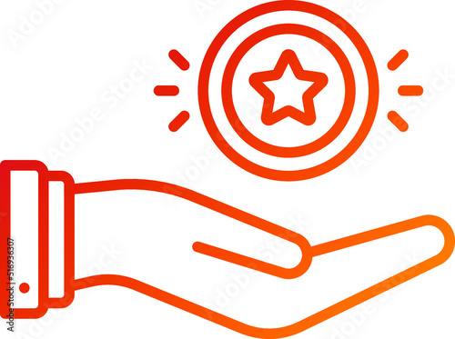 Earn Reward Points Icon Style