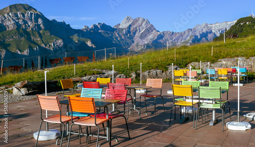 Ebenalp...terrasse vide photo