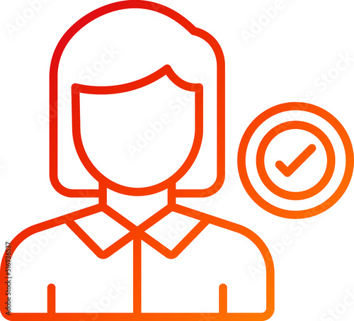 Candidate Female Icon Style