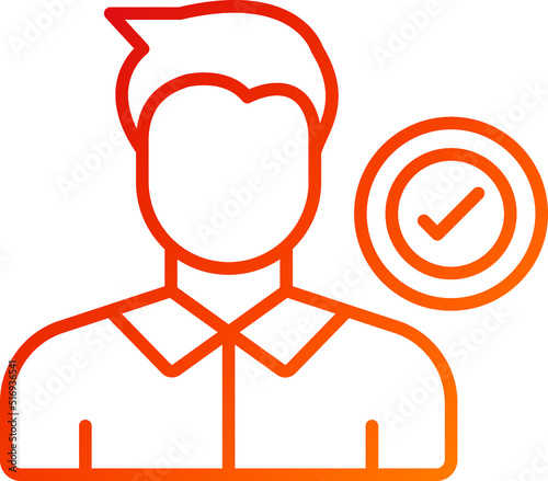 Candidate Male Icon Style