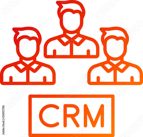 Crm Methodologies Icon Style
