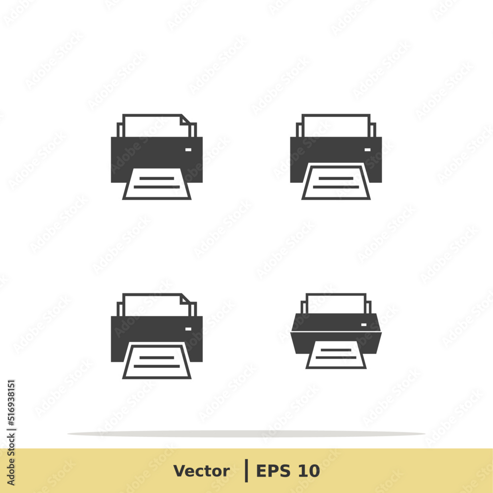 Print Icon set. Printer Symbol. Design Logo Template. Vector Icon EPS 10 Pixel Perfect Print Icon set. Printer Symbol. Design Logo Template. Vector Icon EPS 10 Pixel Perfect