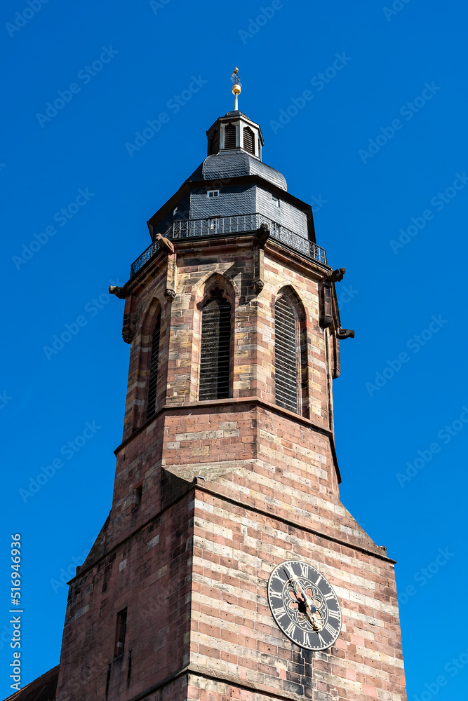 Turm der Evangelische Stiftskirche in Landau
