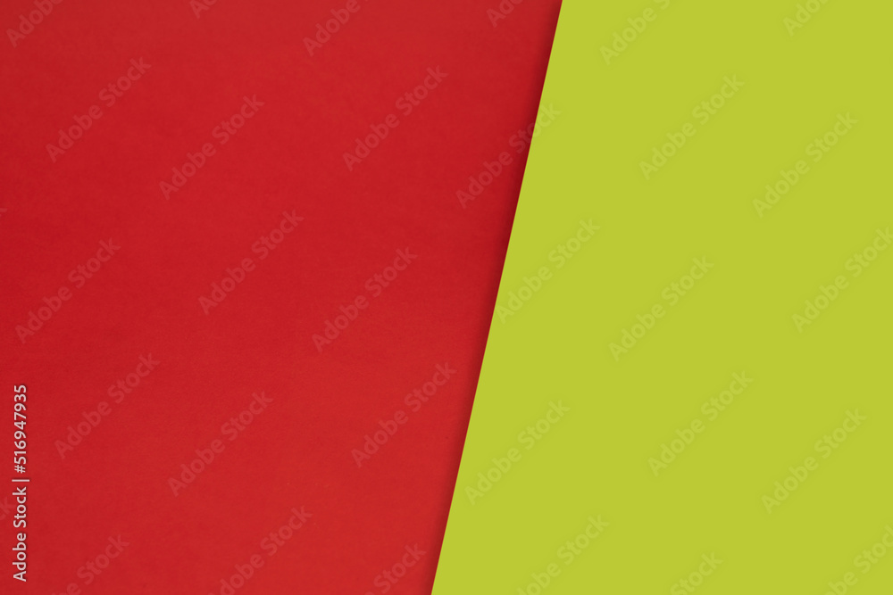Dark vs light abstract Background with plain subtle smooth de saturated red orange yellow colours parted into two	
