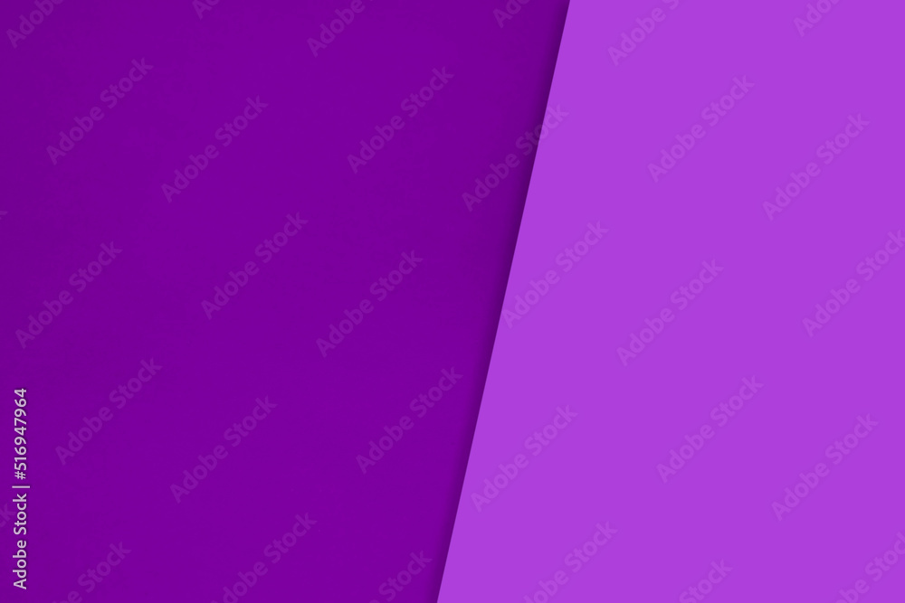 Dark vs light abstract Background with plain subtle smooth  de saturated purple colours parted into two