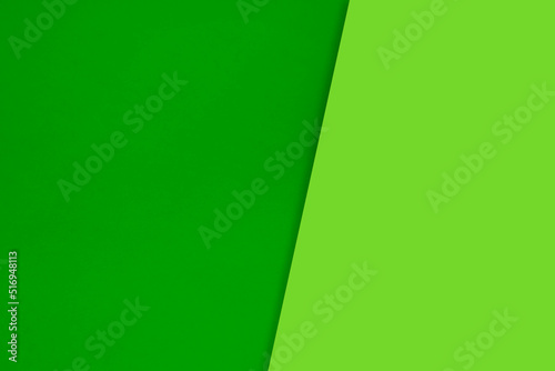 Dark vs light abstract Background with plain subtle smooth  de saturated green colours parted into two