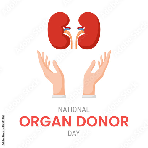 National organ donor day with Kidneys