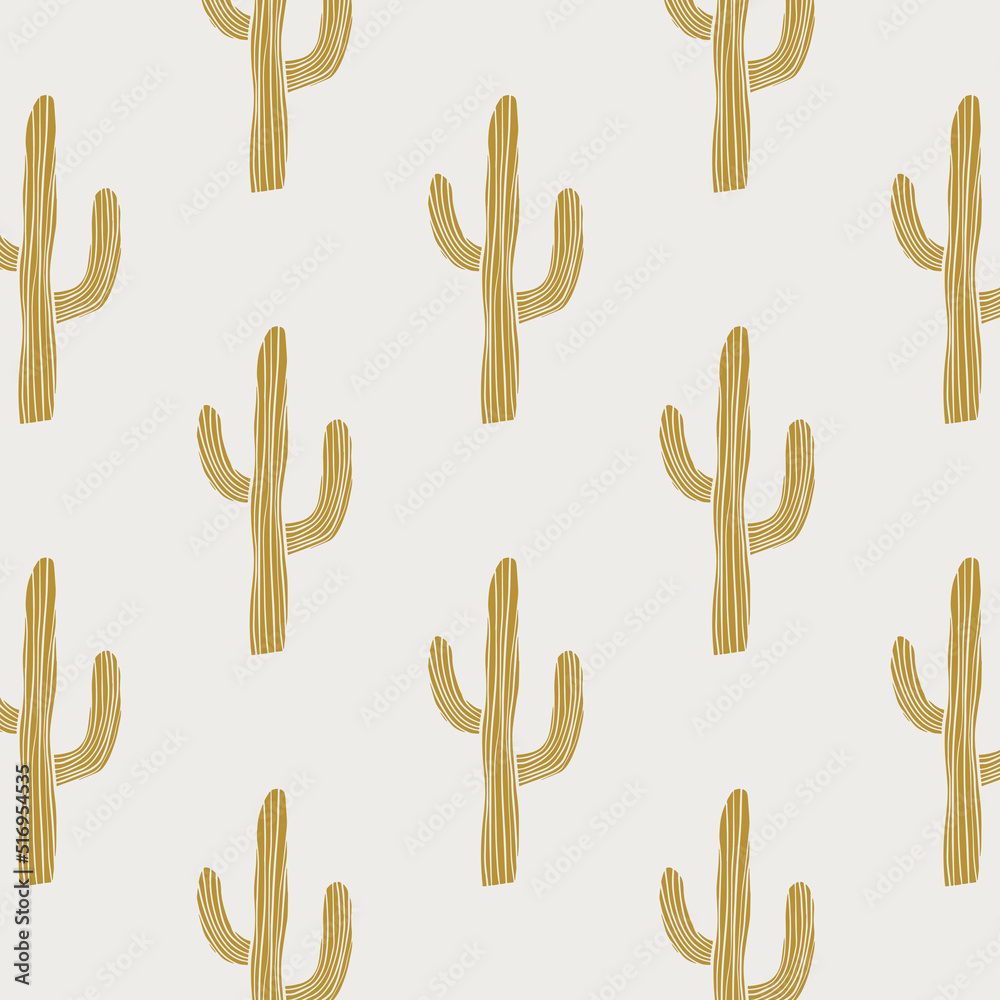 cactus pattern, wild west cactus pattern, wild west