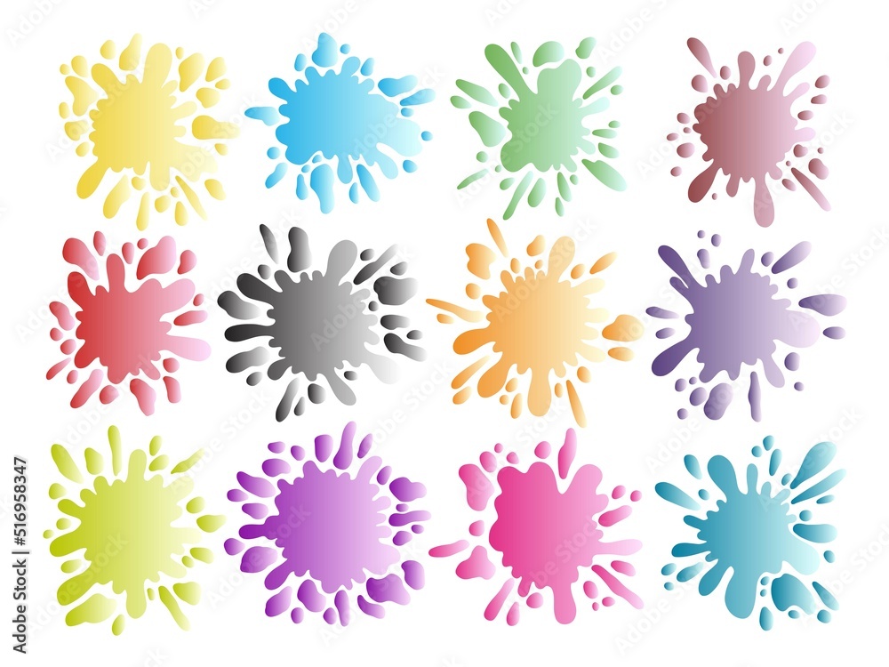 Splatter Abstract Background Splatter Abstract Background