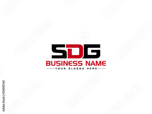 Letter SDG Logo Icon, Colorful SD s d g Logo Letter Vector art With Creative Three Letter Premium Logo Symbol Design