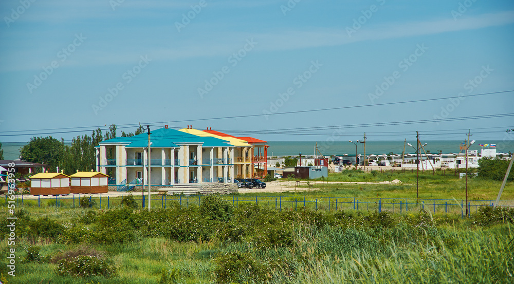Dolzhanskaya spit. Vicinities of the village Dolzhanskaya spit. Vicinities of the village