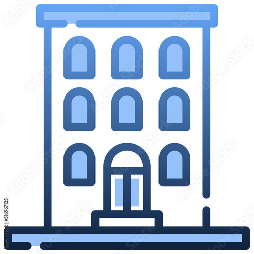 APARTMENT Gradienticon,linear,outline,graphic,illustration