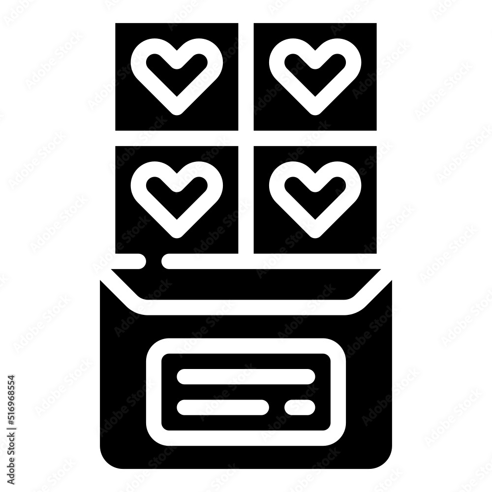 CHOCOLATE glyph icon,linear,outline,graphic,illustration CHOCOLATE glyph icon,linear,outline,graphic,illustration
