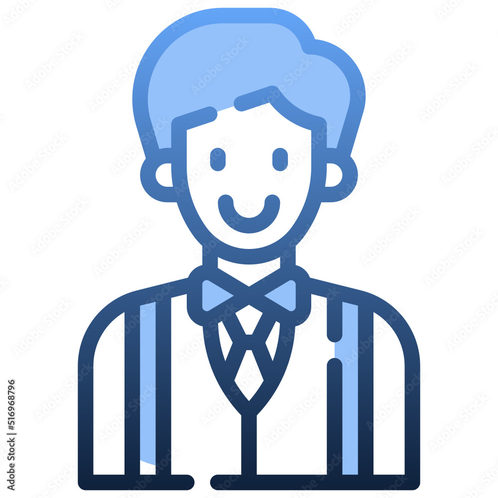 GROOM Gradient icon,linear,outline,graphic,illustration GROOM Gradient icon,linear,outline,graphic,illustration