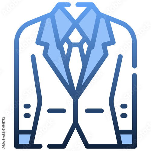 GROOM SUIT Gradient icon,linear,outline,graphic,illustration