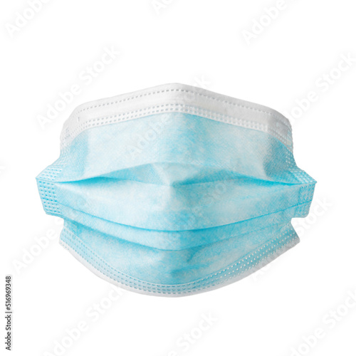 Face mask isolated on white background. Front view. © Jaromr