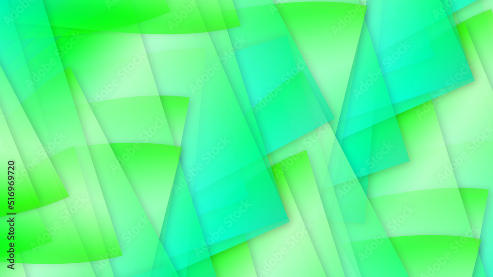 Obraz premium green light glass crystal abstract background