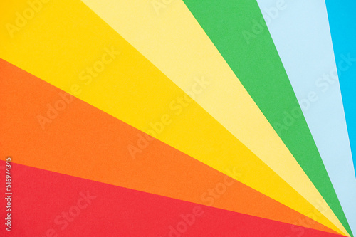 Spectrum of different colors, rainbow background