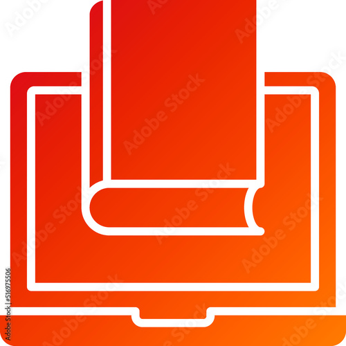 Online Library Icon Style