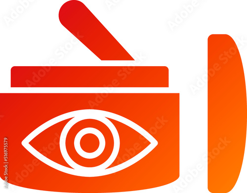 Eye Cream Icon Style