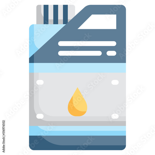 JERRYCAN flat icon,linear,outline,graphic,illustration