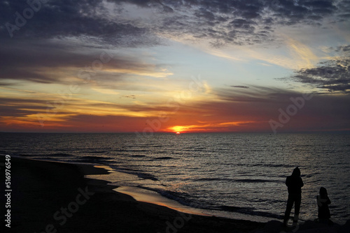 Zachód słońca nad morzem © FotoRugenwaldeFX
