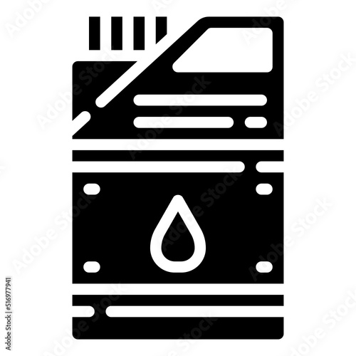 JERRYCAN glyph icon,linear,outline,graphic,illustration