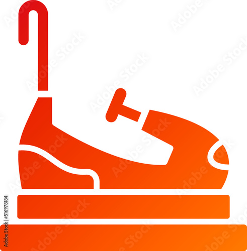Bumper Cars Icon Style