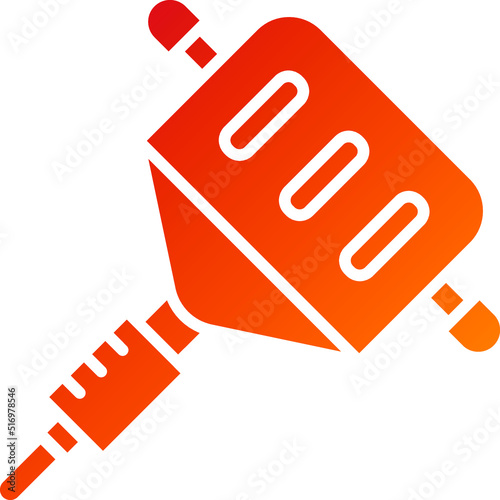 Drain Auger Icon Style