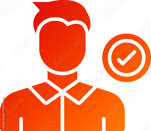 Candidate Male Icon Style
