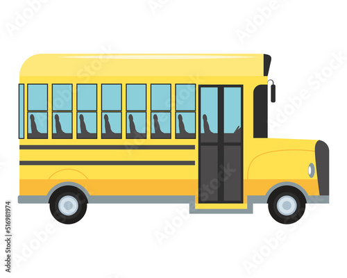 school bus side view
